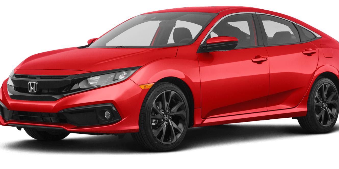 HONDA CIVIC 2019 2HGFC2F81KH567957 image