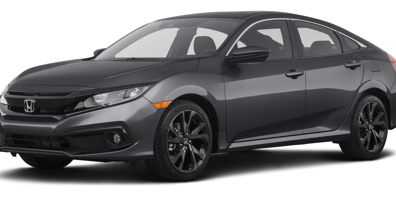 HONDA CIVIC 2019 2HGFC2F81KH565593 image