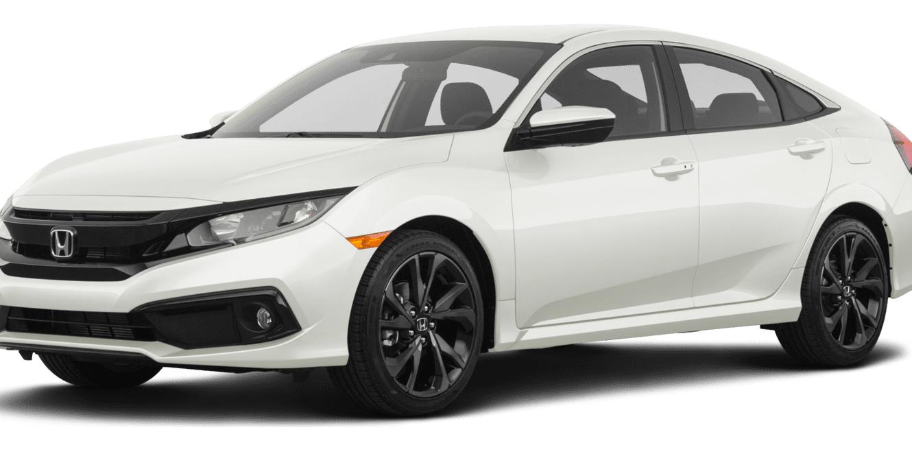 HONDA CIVIC 2019 2HGFC2F83KH563439 image