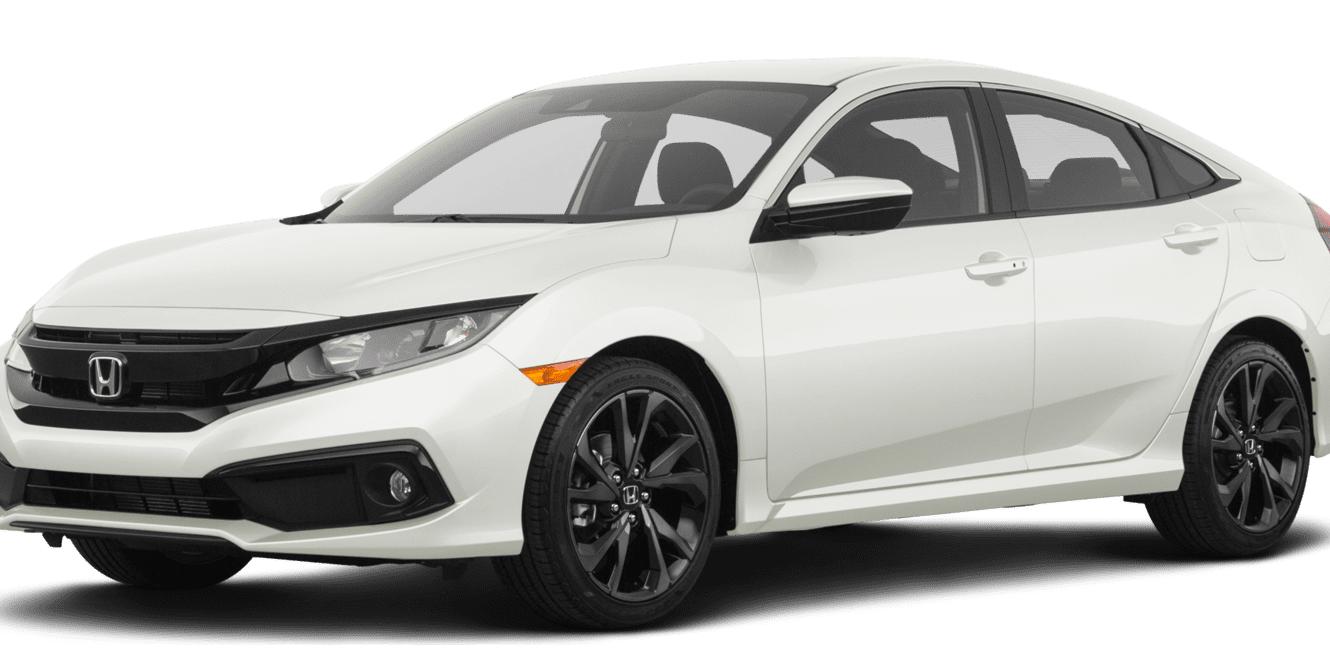 HONDA CIVIC 2019 2HGFC2F89KH564191 image