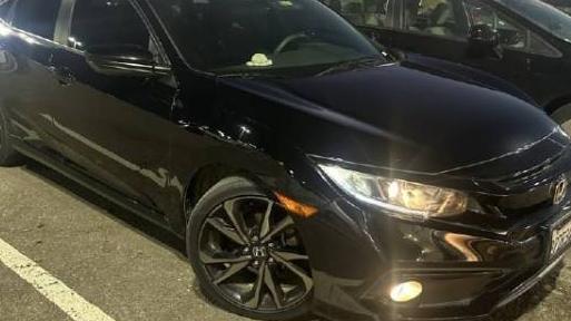 HONDA CIVIC 2019 2HGFC2F84KH596076 image