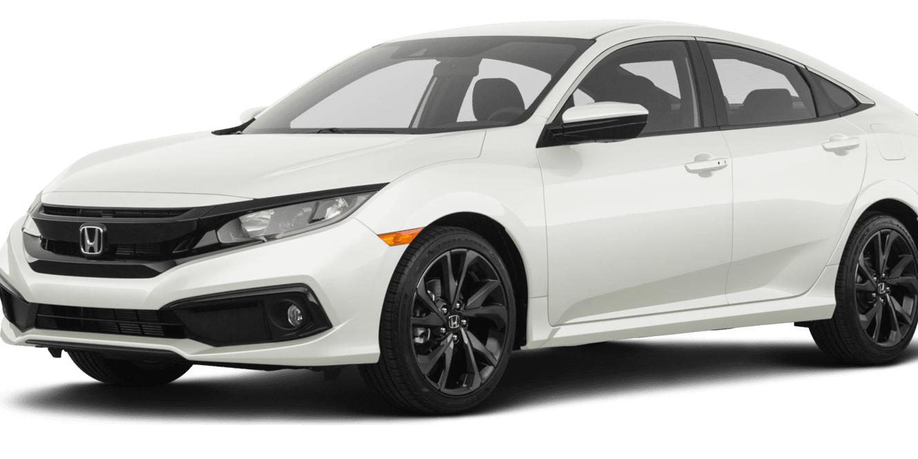 HONDA CIVIC 2019 2HGFC2F82KH505516 image