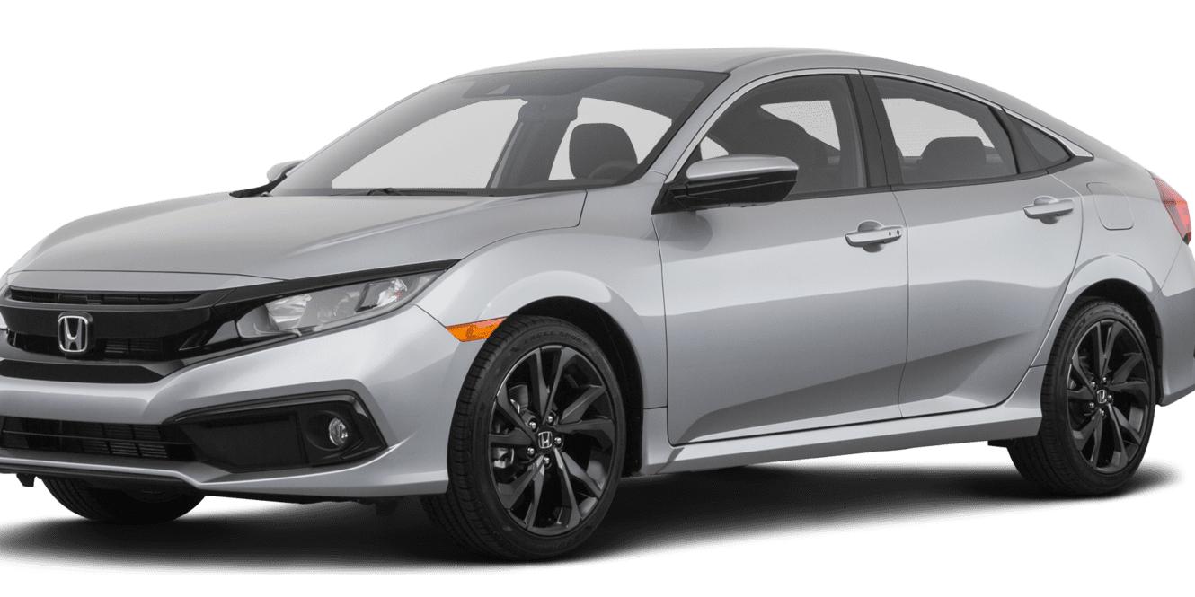 HONDA CIVIC 2019 2HGFC2F86KH594541 image