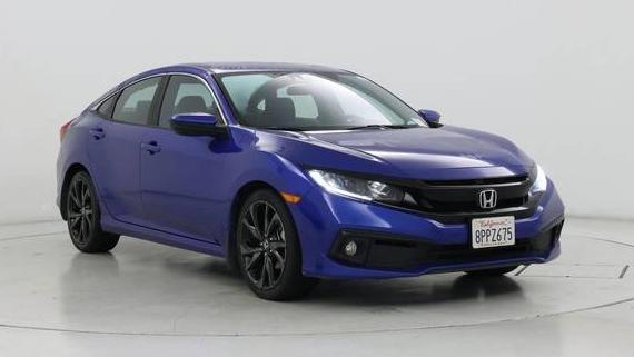 HONDA CIVIC 2019 2HGFC2F84KH506053 image