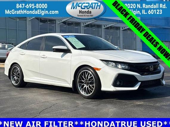 HONDA CIVIC 2019 2HGFC1E52KH704230 image