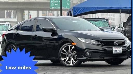 HONDA CIVIC 2019 2HGFC2F86KH590540 image