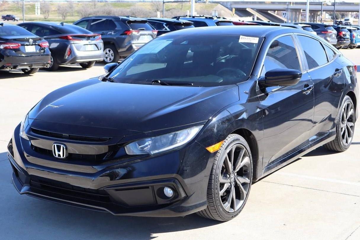 HONDA CIVIC 2019 2HGFC2F89KH565177 image