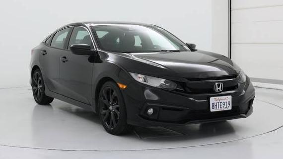 HONDA CIVIC 2019 19XFC2F83KE201640 image