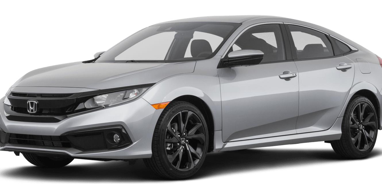 HONDA CIVIC 2019 2HGFC2F85KH551552 image