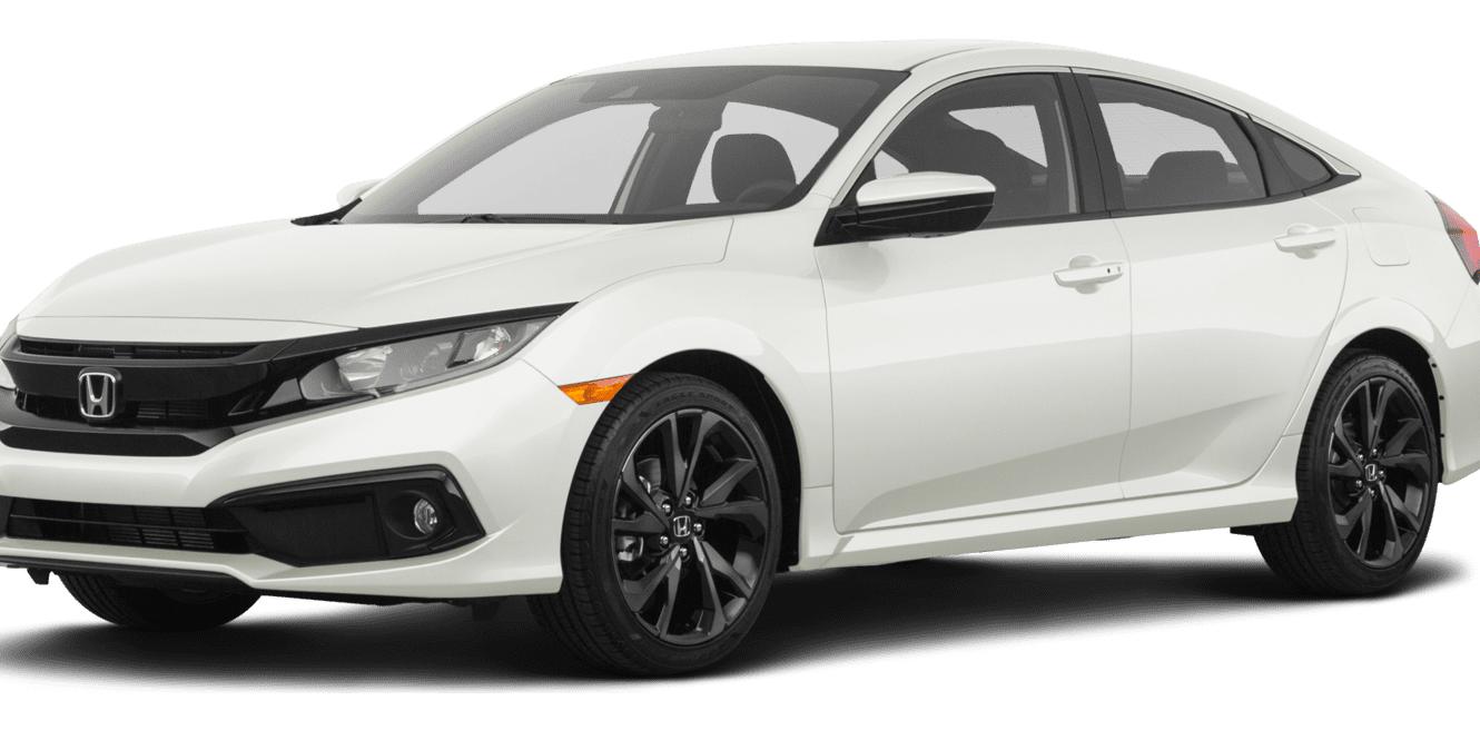 HONDA CIVIC 2019 2HGFC2F81KH534179 image