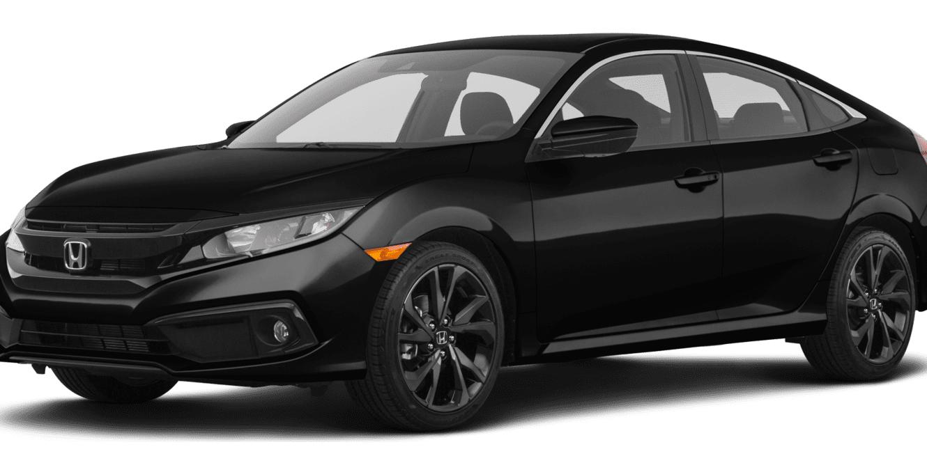 HONDA CIVIC 2019 2HGFC2F84KH527937 image