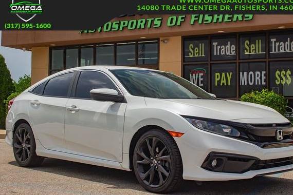 HONDA CIVIC 2019 19XFC2E83KE019793 image