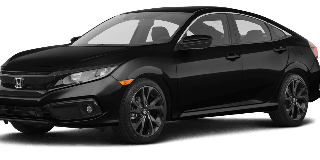 HONDA CIVIC 2019 19XFC2F8XKE024231 image