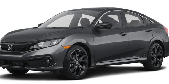 HONDA CIVIC 2019 2HGFC2F80KH595667 image