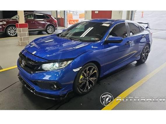 HONDA CIVIC 2019 2HGFC2F88KH575487 image