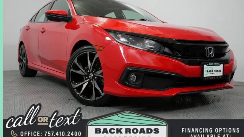 HONDA CIVIC 2019 2HGFC2F80KH567934 image