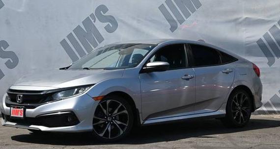 HONDA CIVIC 2019 2HGFC2F81KH502722 image