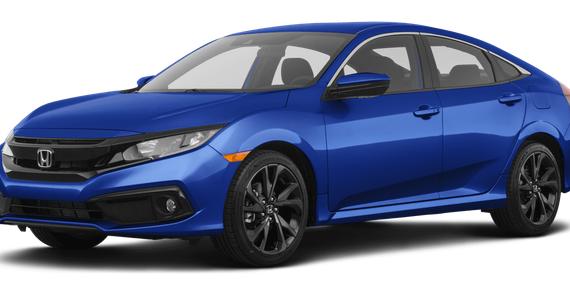 HONDA CIVIC 2019 2HGFC2F84KH585952 image