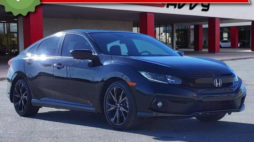 HONDA CIVIC 2019 19XFC2F86KE203415 image