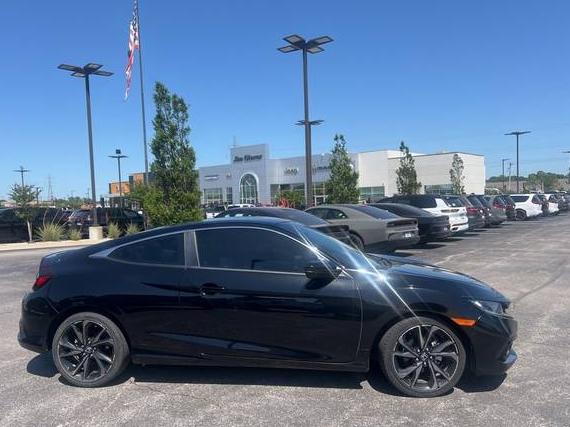HONDA CIVIC 2019 2HGFC4B87KH307273 image