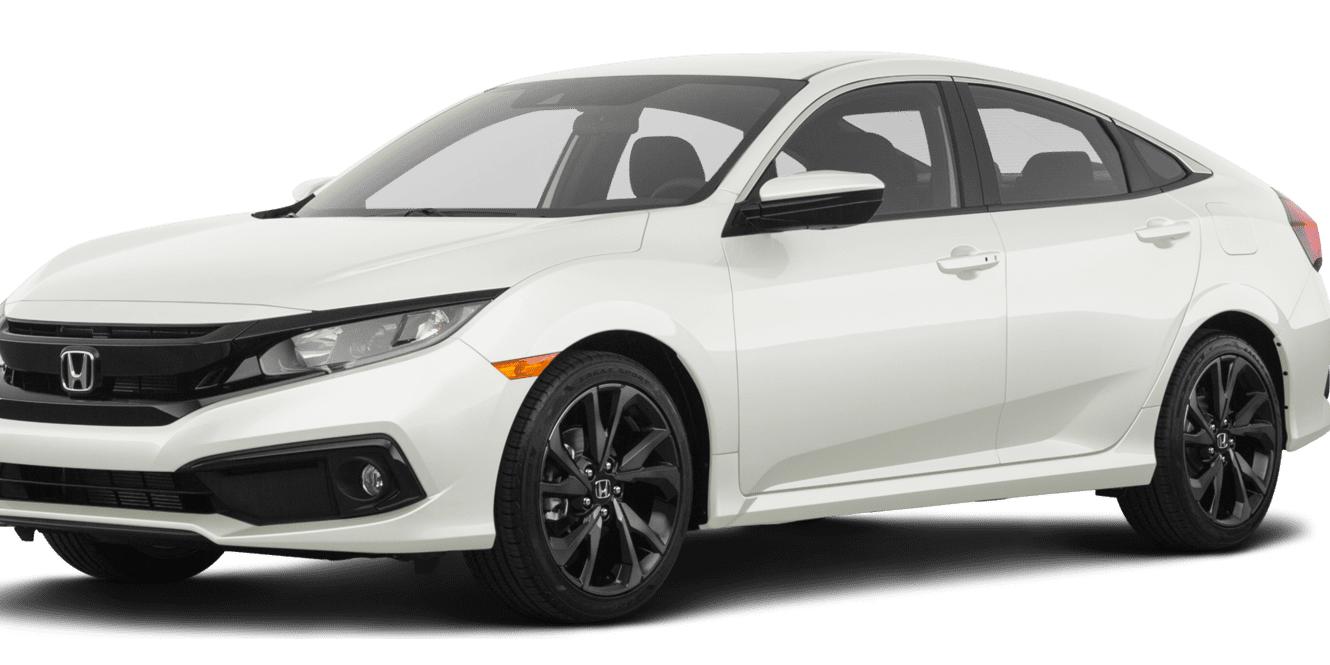 HONDA CIVIC 2019 19XFC2F8XKE204776 image