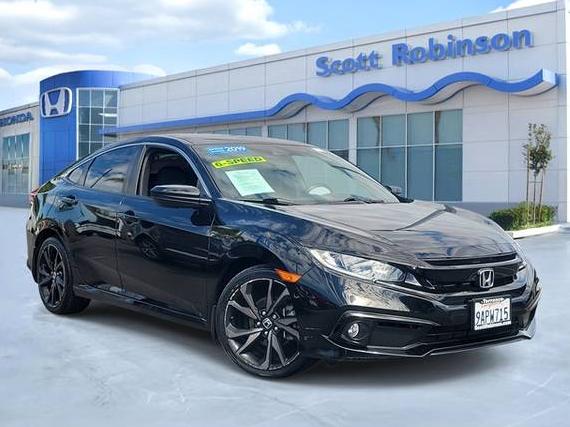 HONDA CIVIC 2019 19XFC2E83KE003951 image
