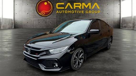 HONDA CIVIC 2019 2HGFC1E55KH700575 image