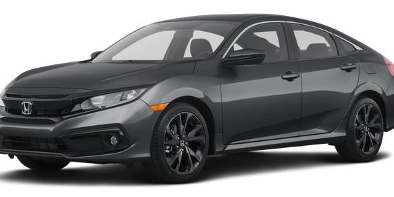 HONDA CIVIC 2019 2HGFC2F84KH551493 image