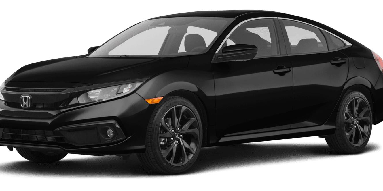 HONDA CIVIC 2019 2HGFC2F88KH571651 image