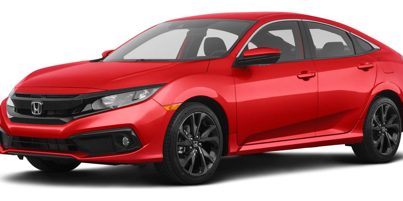 HONDA CIVIC 2019 2HGFC2F83KH503791 image