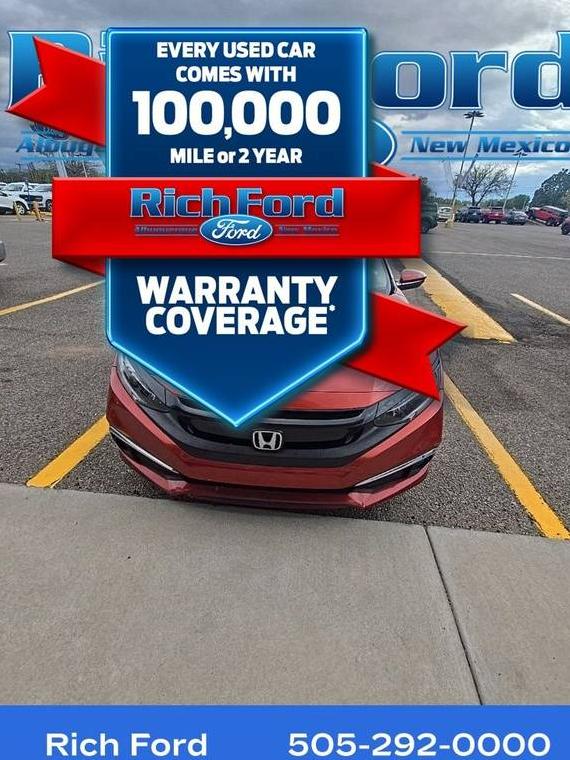 HONDA CIVIC 2019 JHMFC1F98KX012323 image