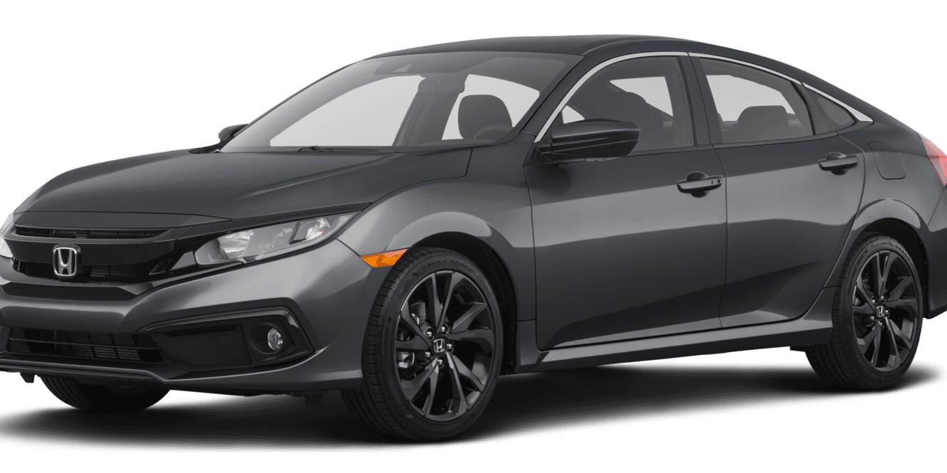 HONDA CIVIC 2019 2HGFC2F84KH544480 image