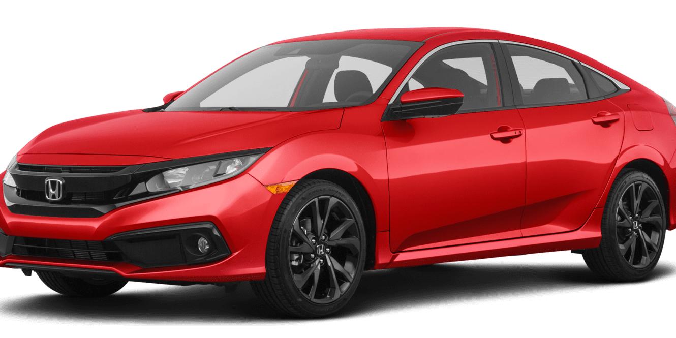 HONDA CIVIC 2019 2HGFC2F87KH541394 image