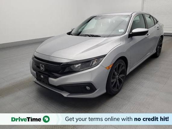 HONDA CIVIC 2019 2HGFC2F80KH585088 image