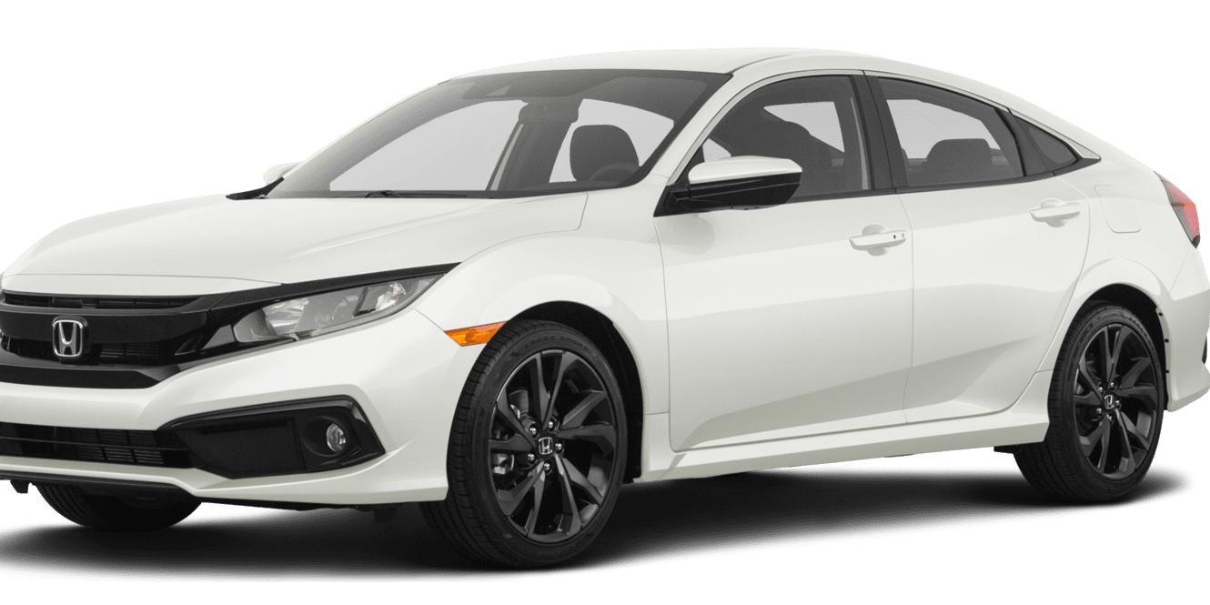 HONDA CIVIC 2019 2HGFC2F84KH549291 image