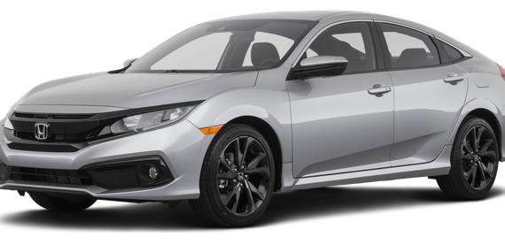 HONDA CIVIC 2019 2HGFC2F85KH576600 image