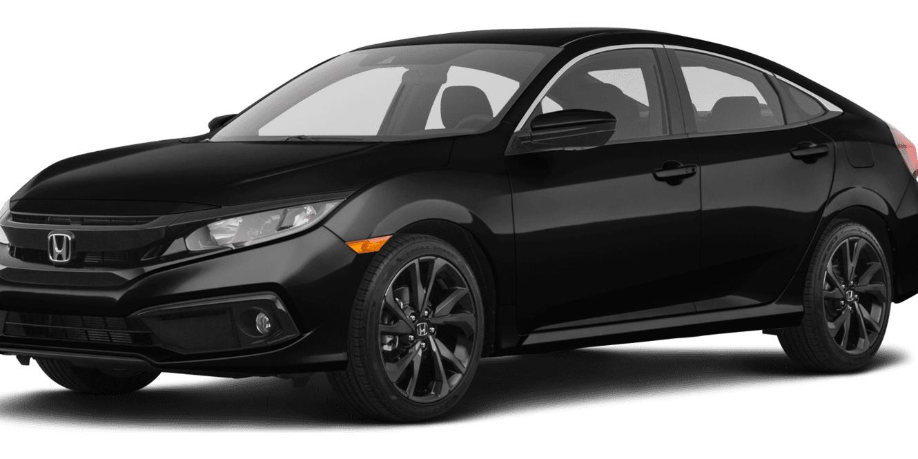 HONDA CIVIC 2019 2HGFC2F82KH504446 image