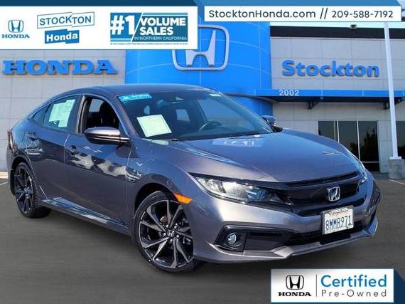 HONDA CIVIC 2019 19XFC2F88KE215355 image