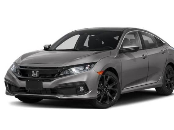 HONDA CIVIC 2019 2HGFC2F81KH574844 image