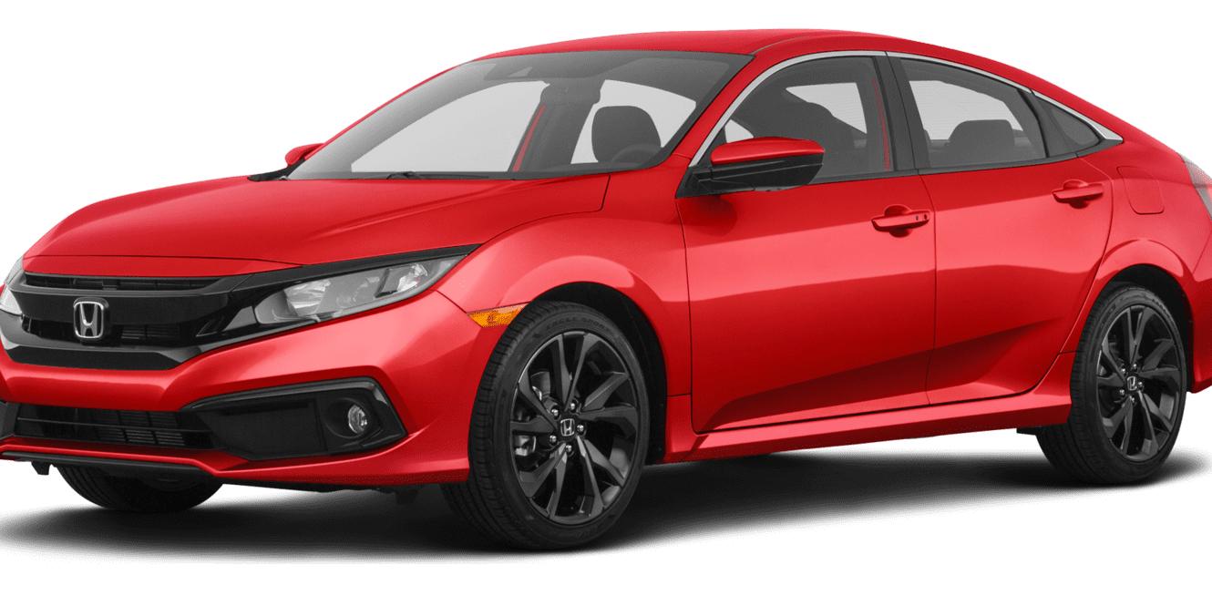 HONDA CIVIC 2019 2HGFC2F85KH544682 image