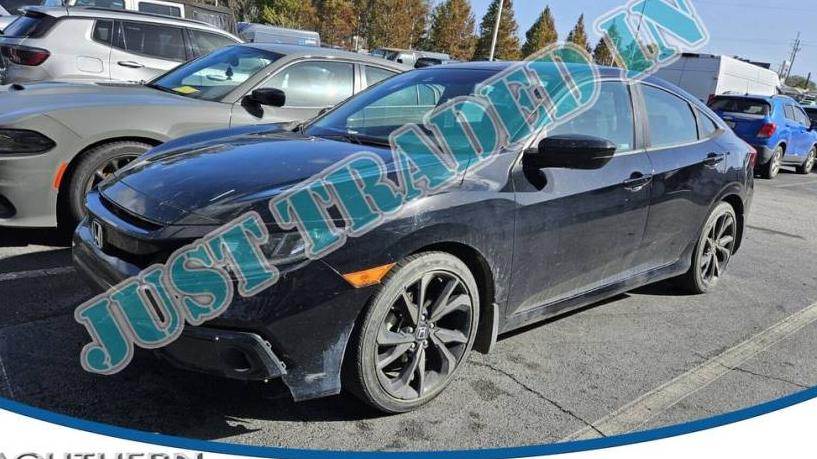 HONDA CIVIC 2019 19XFC2F89KE047337 image