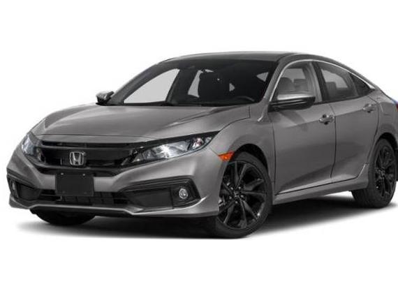 HONDA CIVIC 2019 2HGFC2E85KH566571 image