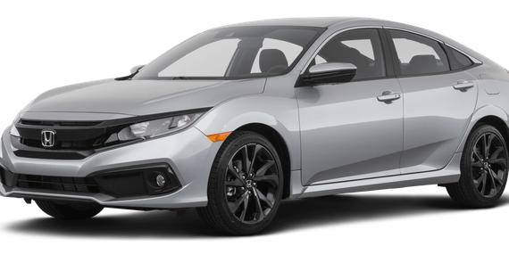 HONDA CIVIC 2019 2HGFC2F86KH581949 image