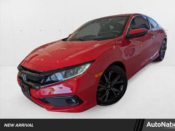 HONDA CIVIC 2019 2HGFC4B86KH307345 image