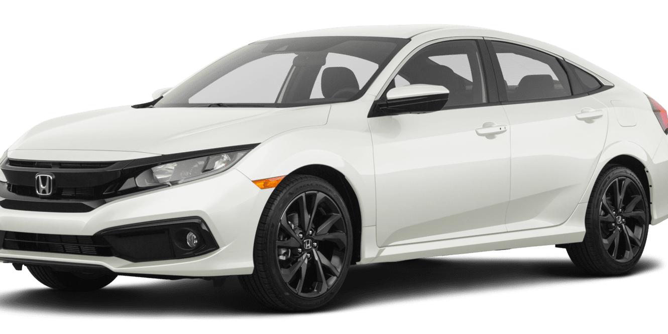 HONDA CIVIC 2019 2HGFC2F85KH516977 image