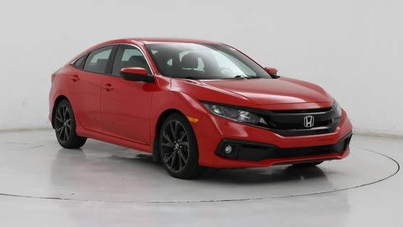HONDA CIVIC 2019 2HGFC2F83KH556457 image
