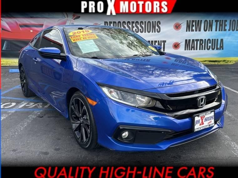 HONDA CIVIC 2019 2HGFC4B87KH306172 image