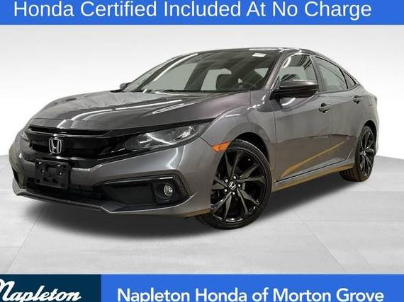 HONDA CIVIC 2019 19XFC2F84KE010213 image