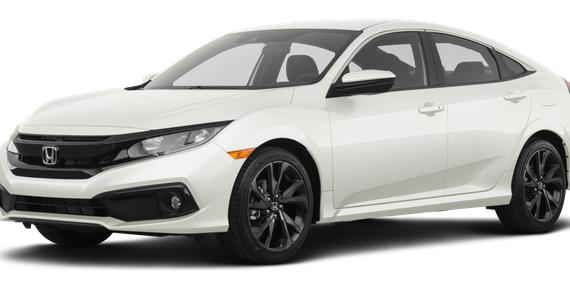 HONDA CIVIC 2019 2HGFC2F80KH605081 image