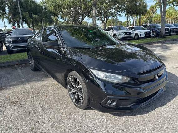 HONDA CIVIC 2019 2HGFC4B87KH304244 image
